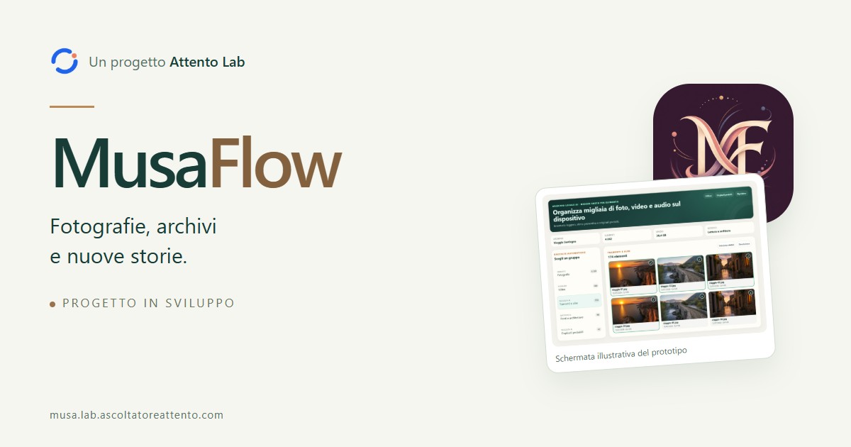 MusaFlow, un progetto Attento Lab in sviluppo